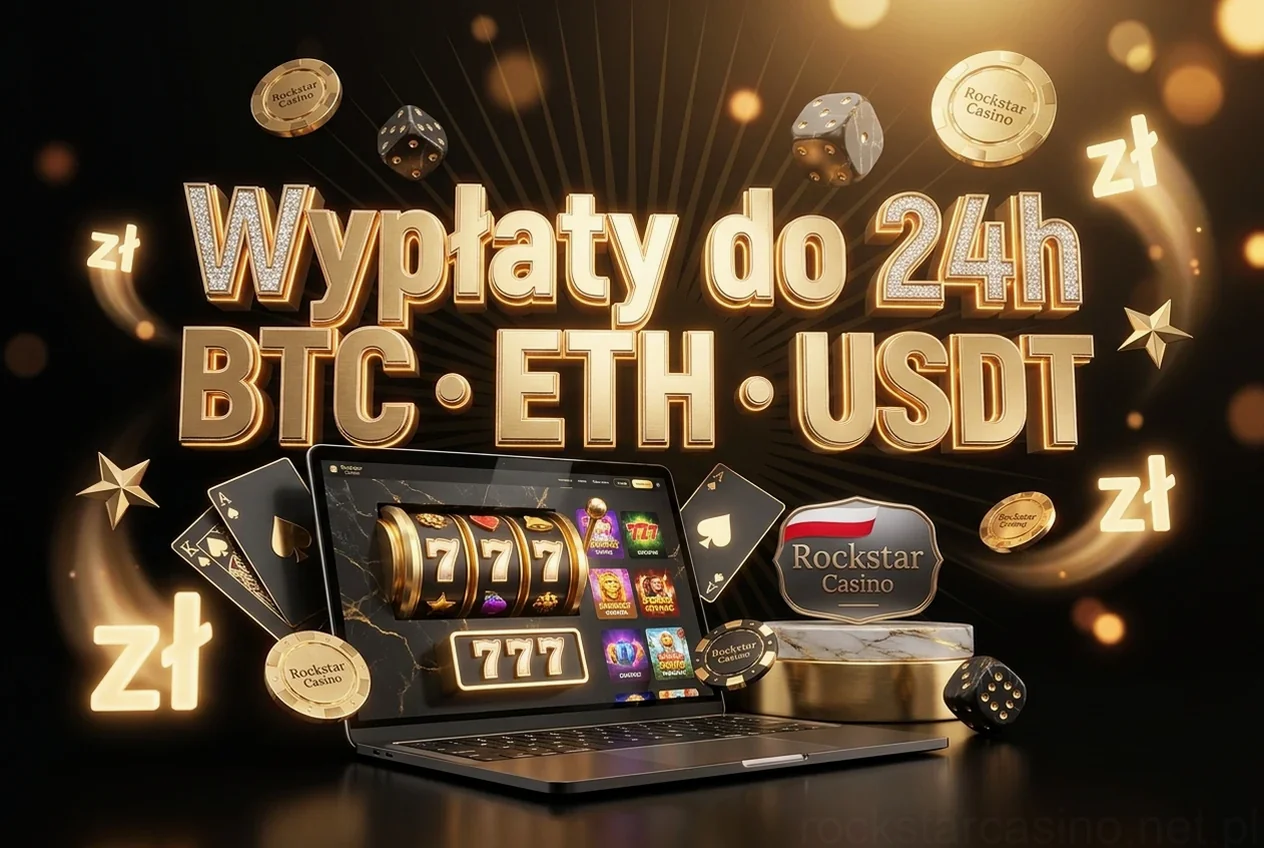 Wypłaty do 24hBTC · ETH · USDT